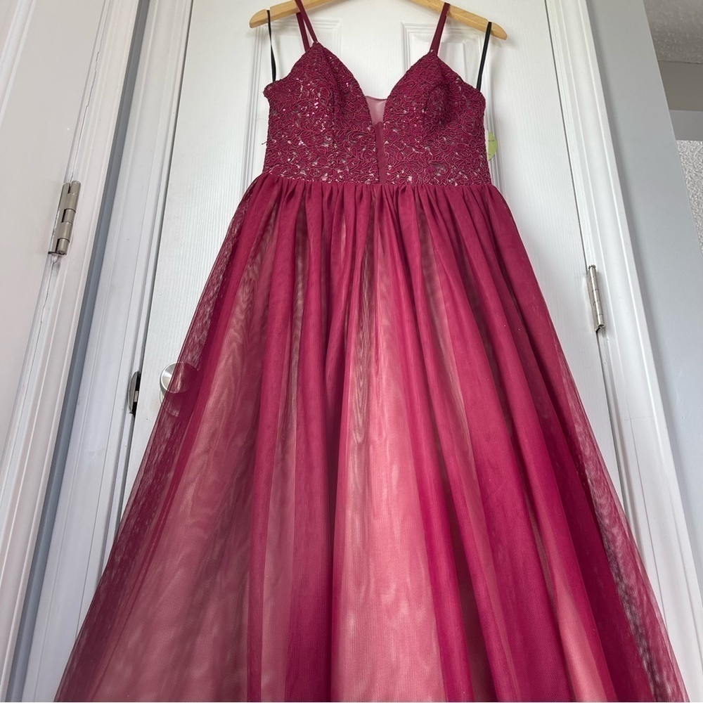 NWT Prom Dress Windsor Brand Size 9 junior - Picture 2 of 16